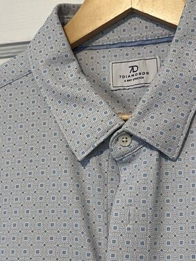 7DIAMONDS 4 Way Stretch Polo